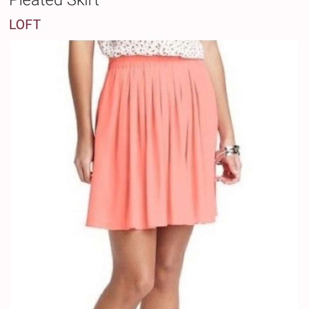 Petite ballet pink chiffon pleated mini skirt